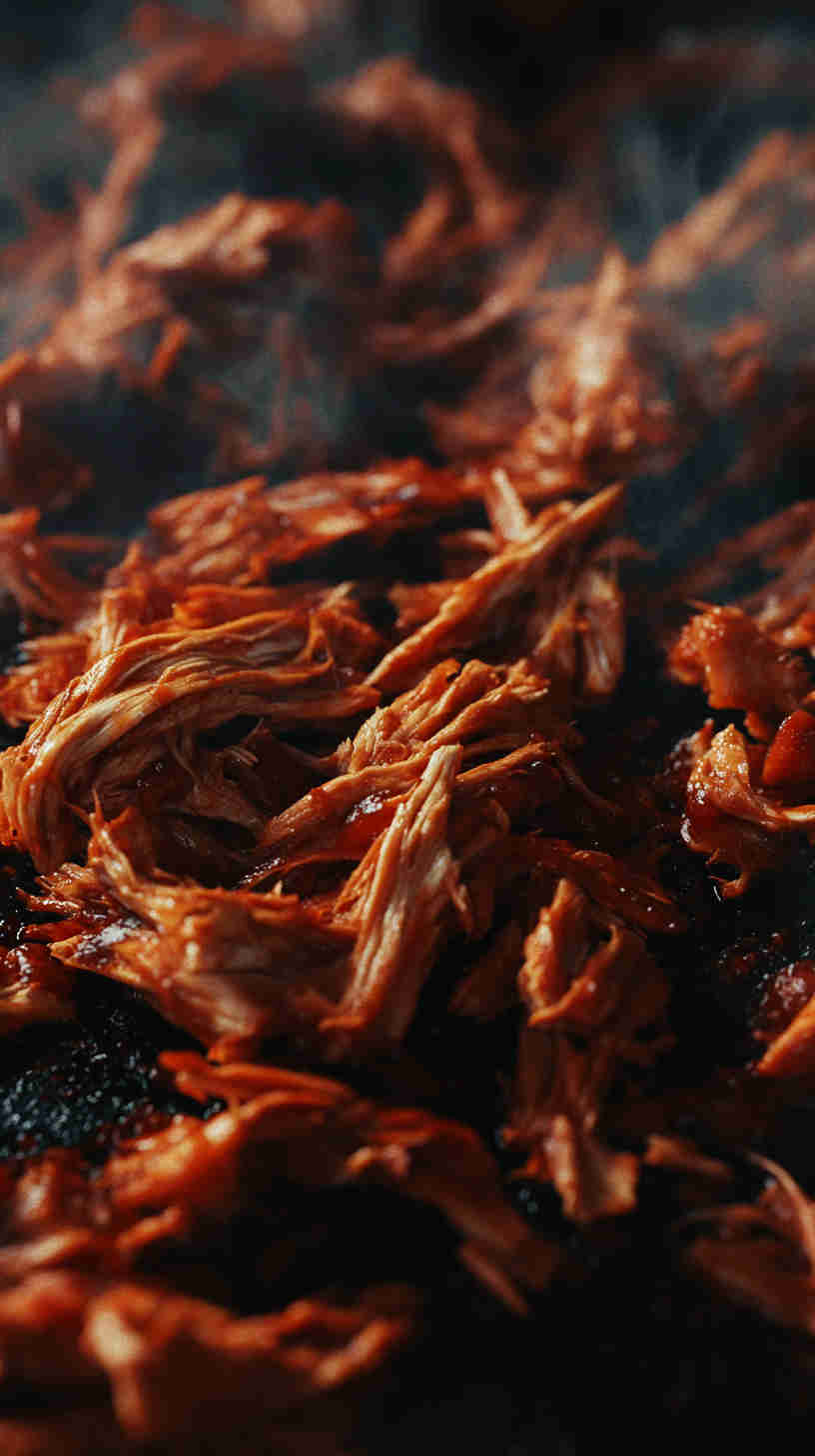 Easy Slow Cooker BBQ Pulled Chicken
