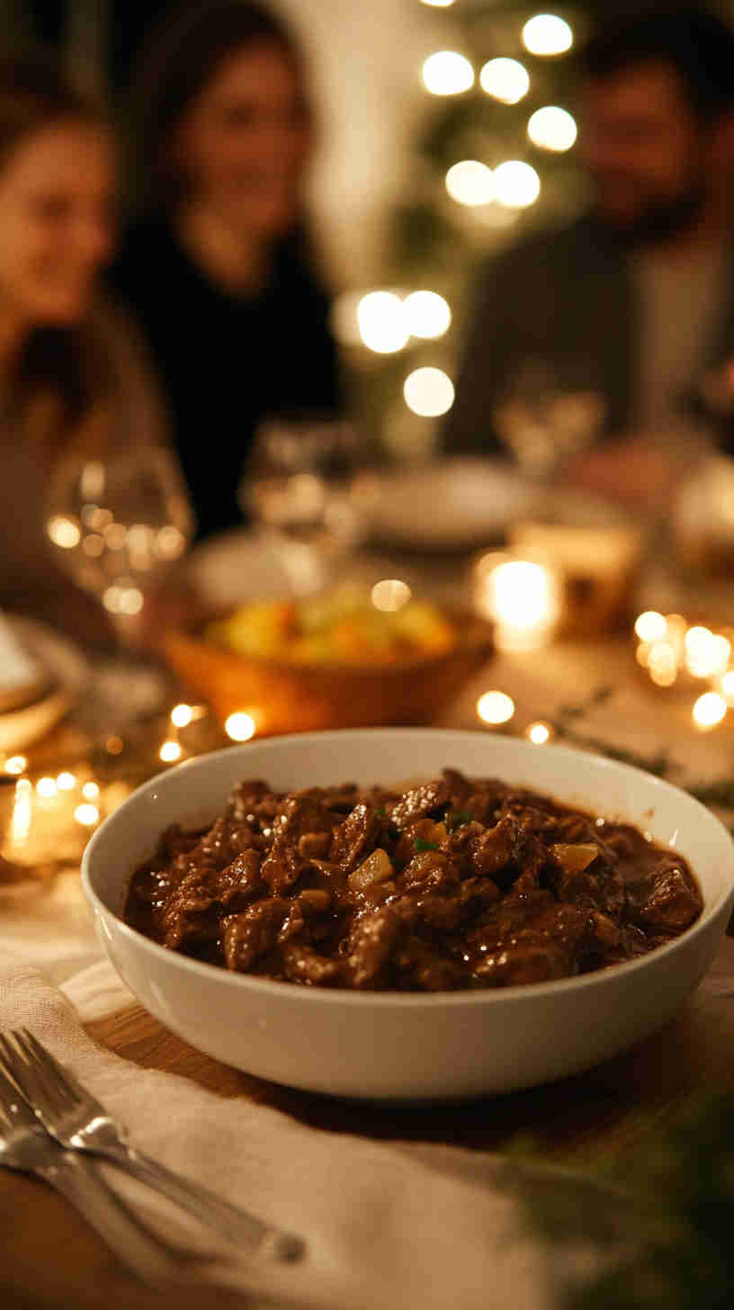 Easy Slow Cooker Beef Stroganoff