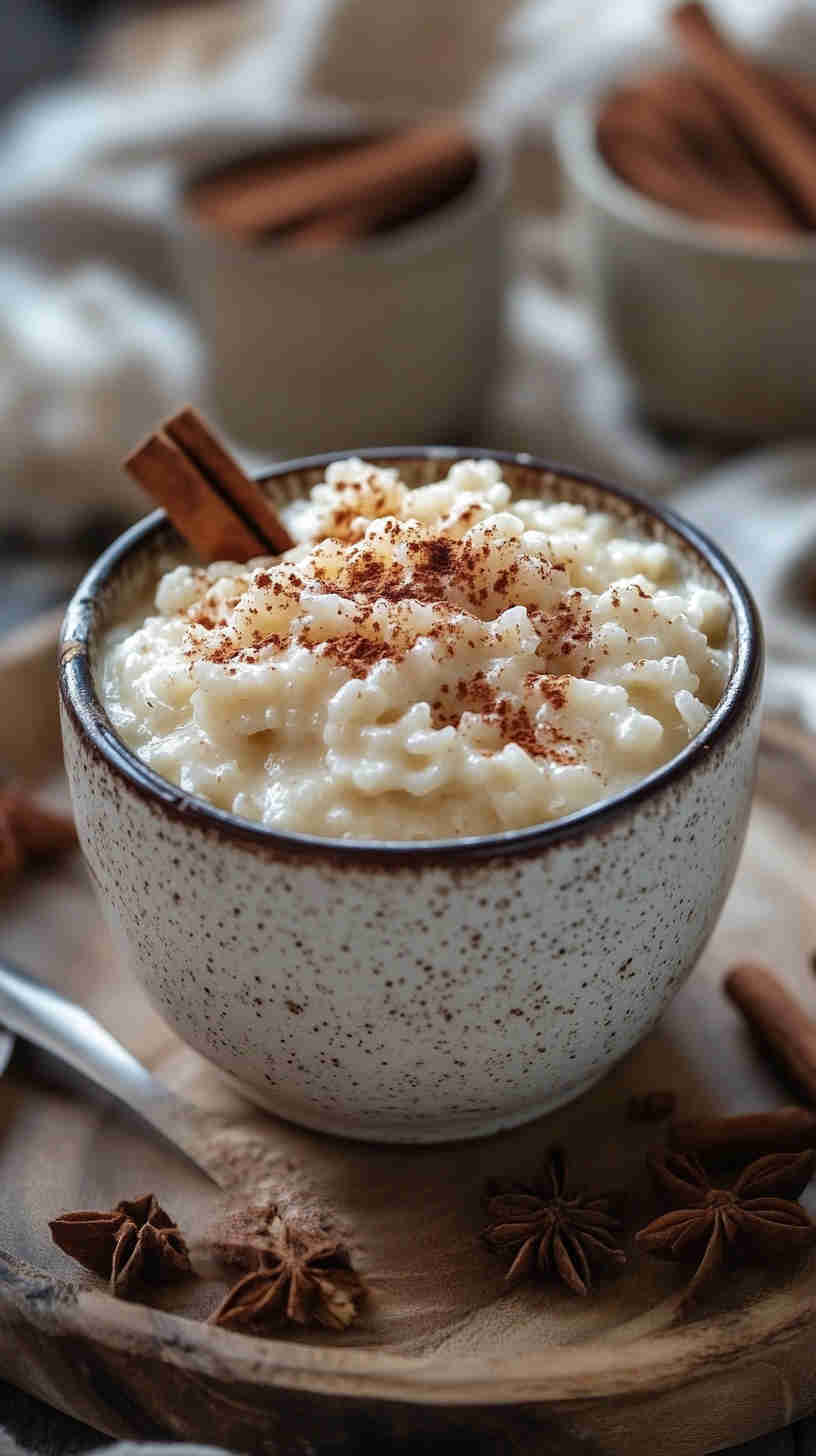 Easy Slow Cooker Rice Pudding with Sweet Spices