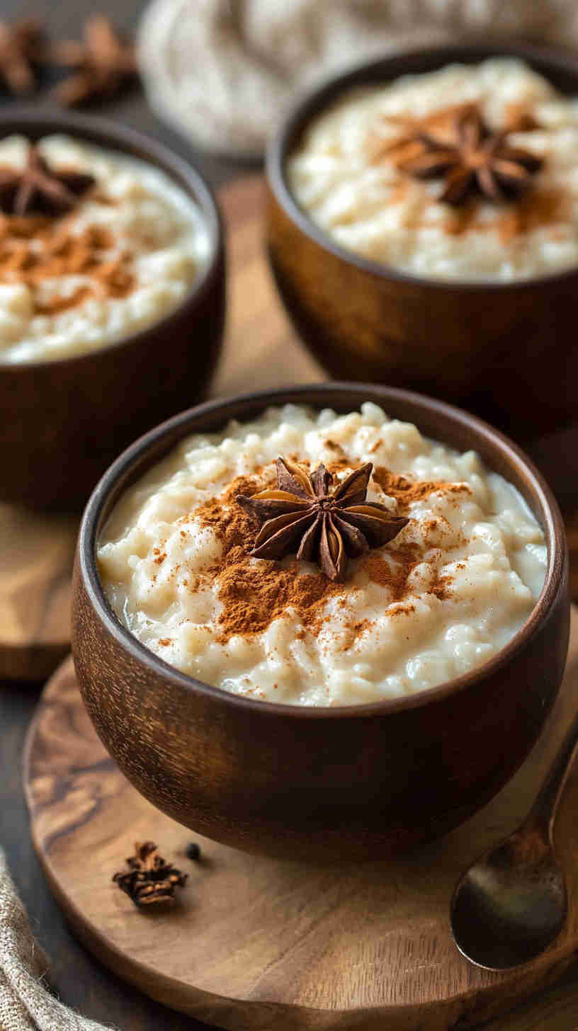 Easy Slow Cooker Rice Pudding with Sweet Spices