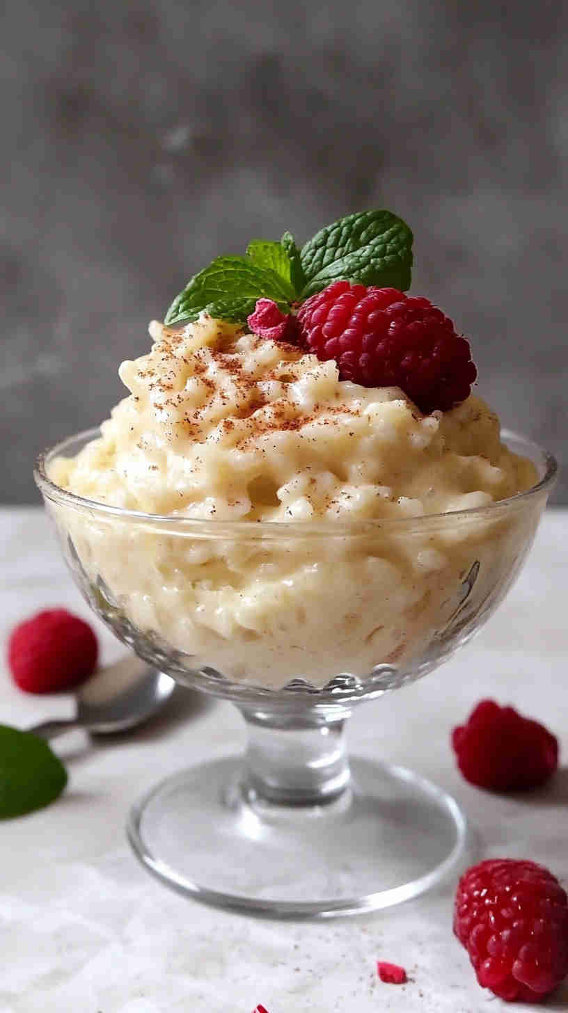 Easy Slow Cooker Rice Pudding with Sweet Spices