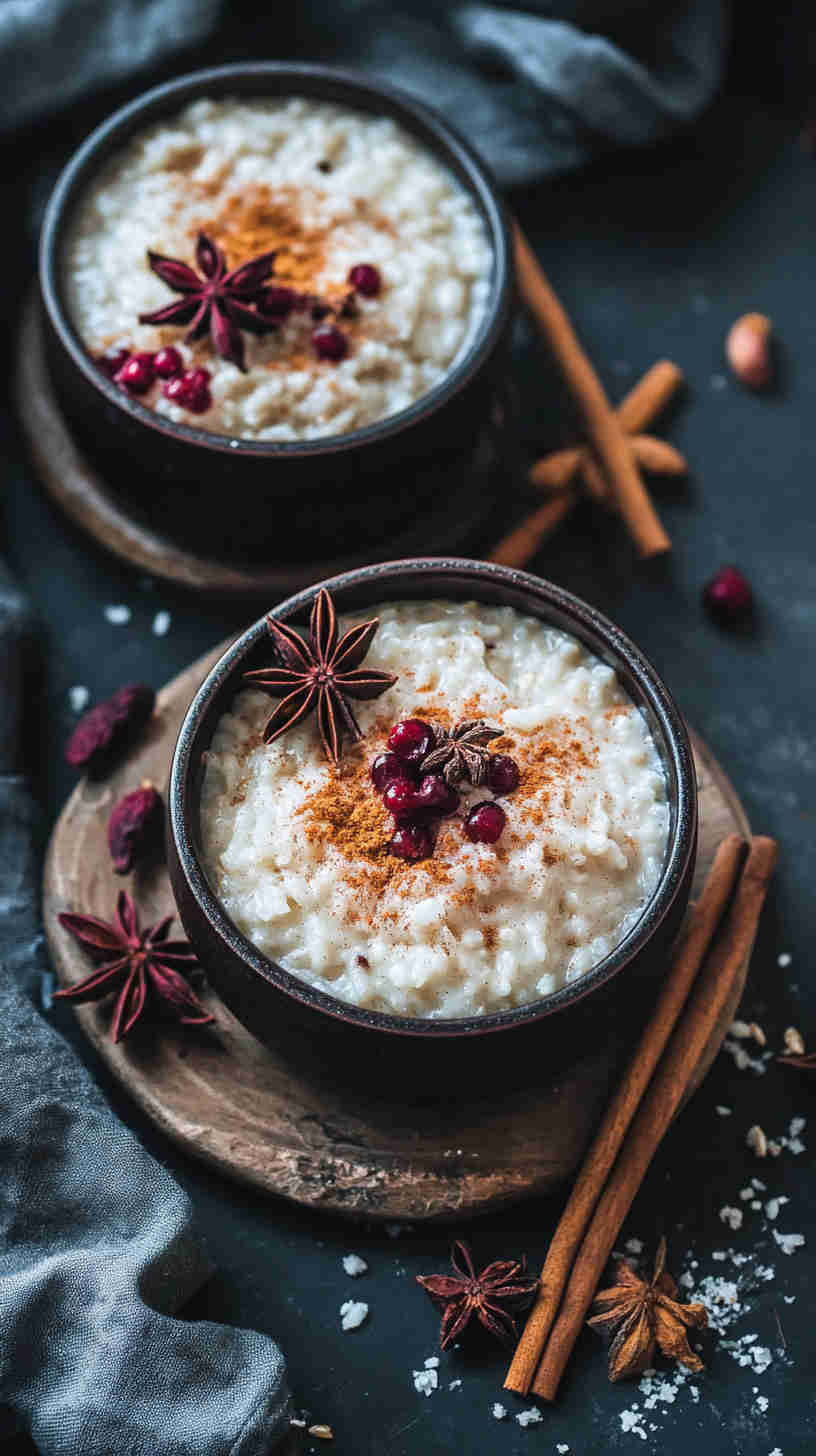Easy Slow Cooker Rice Pudding with Sweet Spices