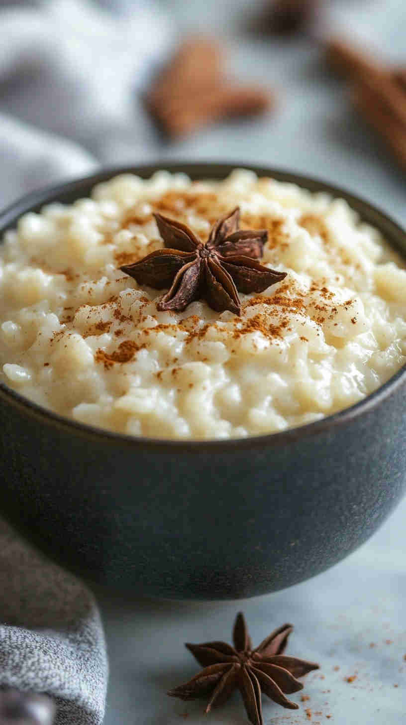 Easy Slow Cooker Rice Pudding with Sweet Spices