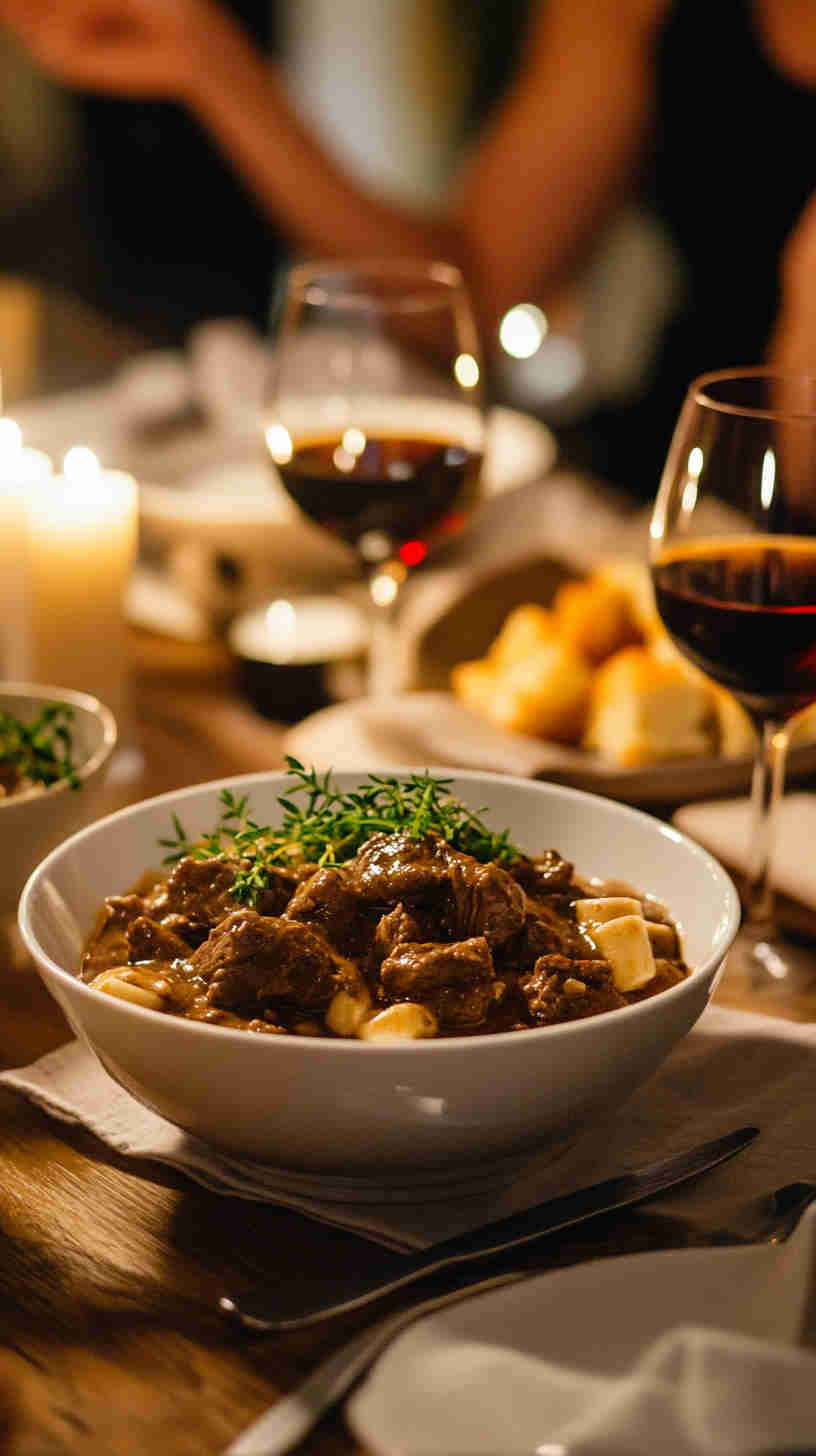 Family Favorite Crock Pot Beef Stroganoff