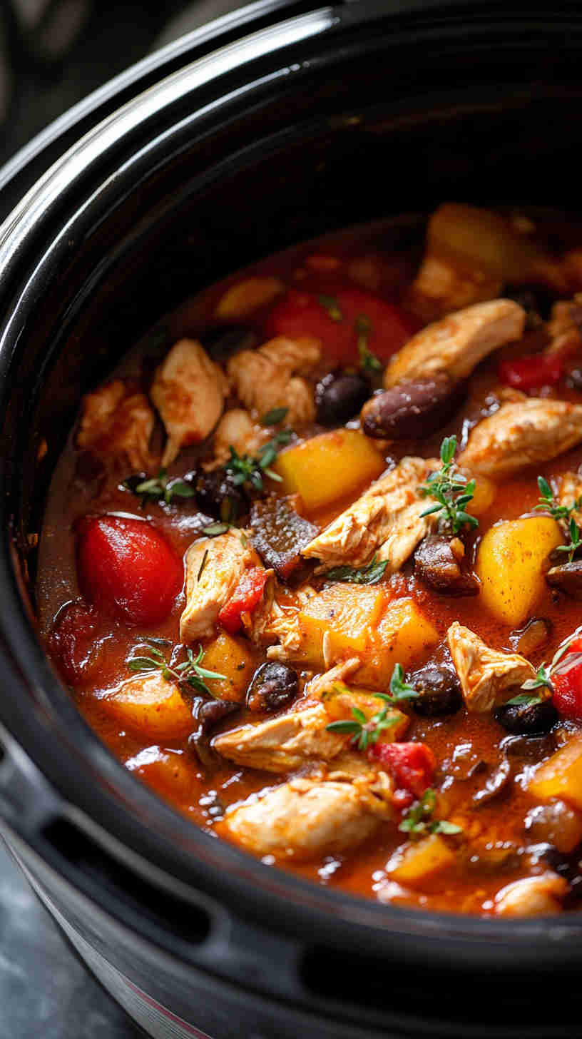 Family-Favorite Slow Cooker Chicken Casserole