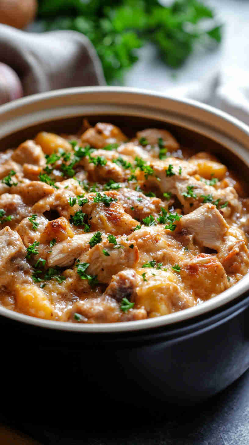 Family-Favorite Slow Cooker Chicken Casserole