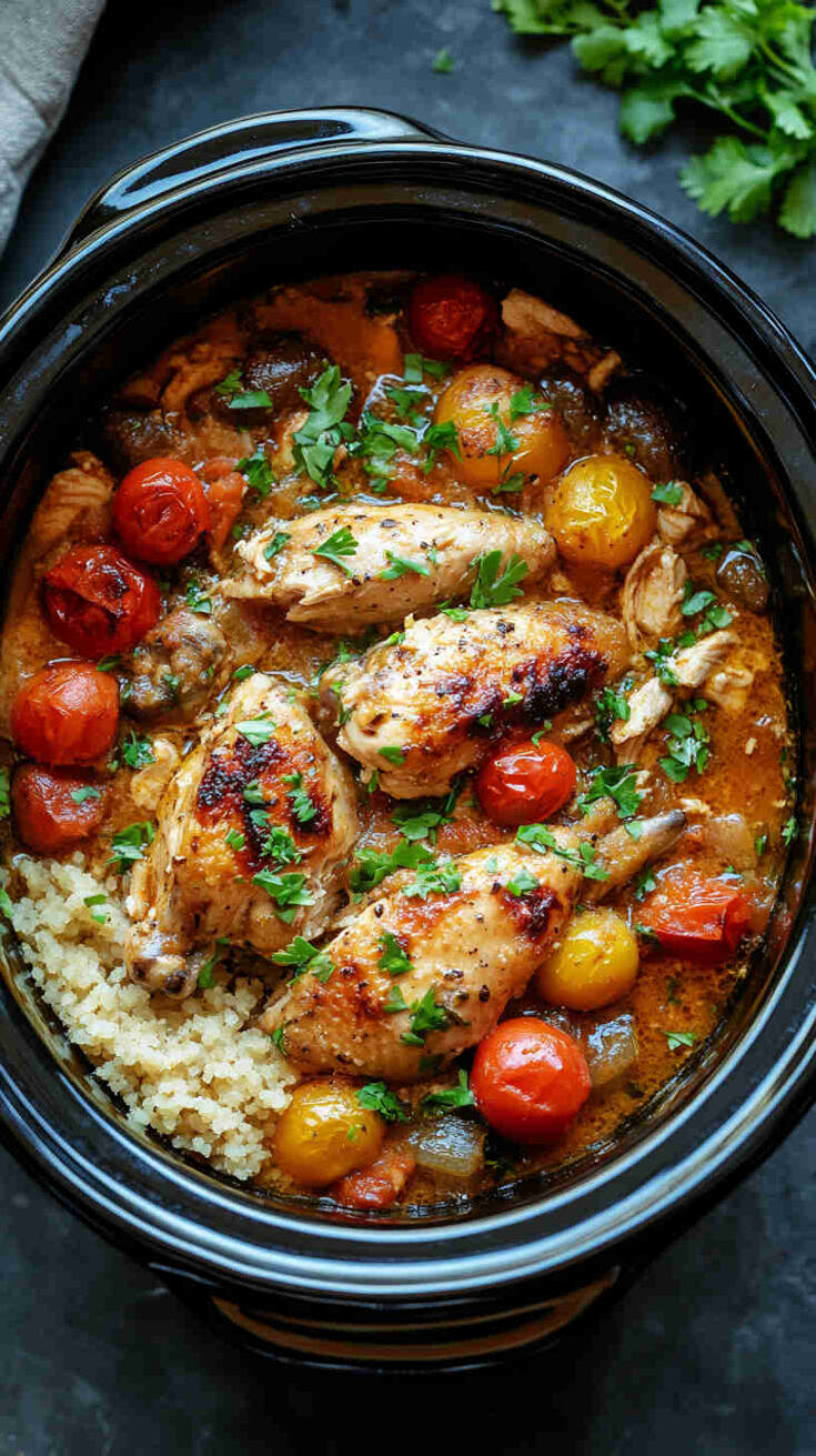 Family-Favorite Slow Cooker Chicken Casserole