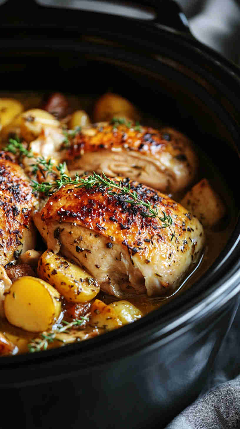 Family-Favorite Slow Cooker Chicken Casserole