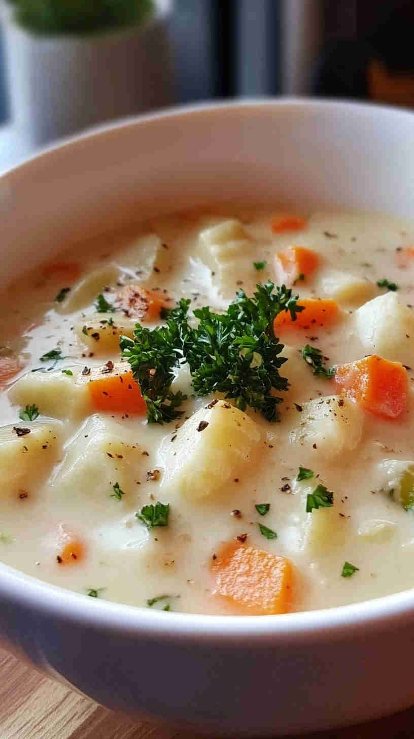 Five-Ingredient Comforting Potato Soup