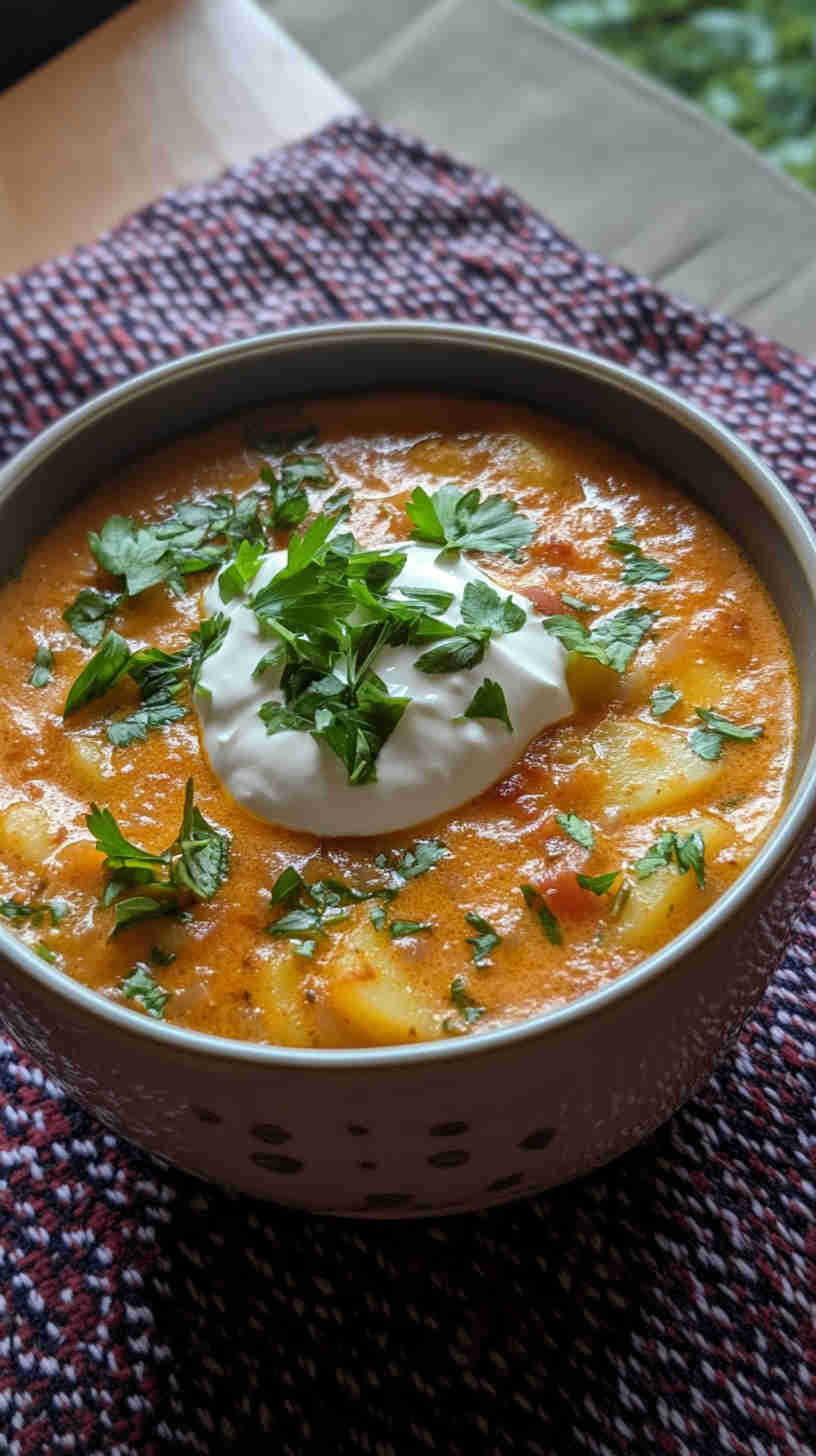 Five-Ingredient Comforting Potato Soup