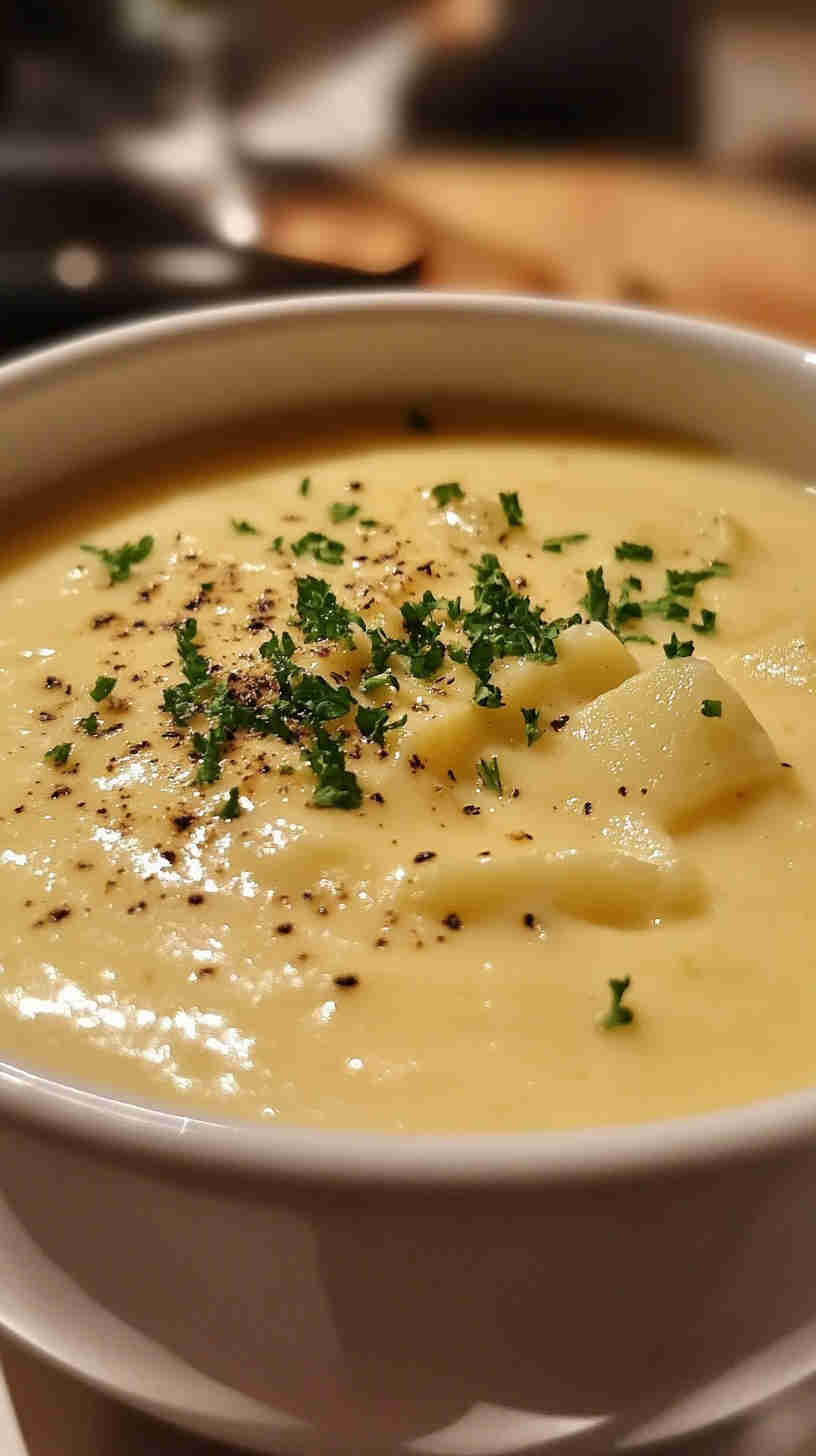 Five-Ingredient Comforting Potato Soup