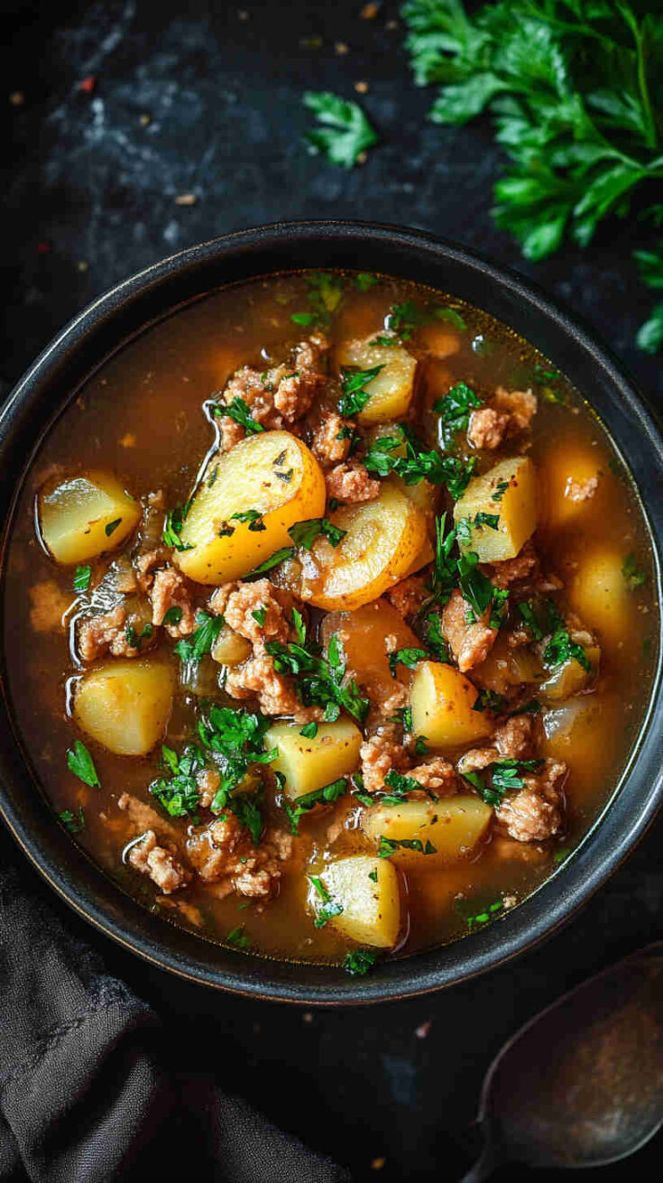 Five-Ingredient Comforting Potato Soup