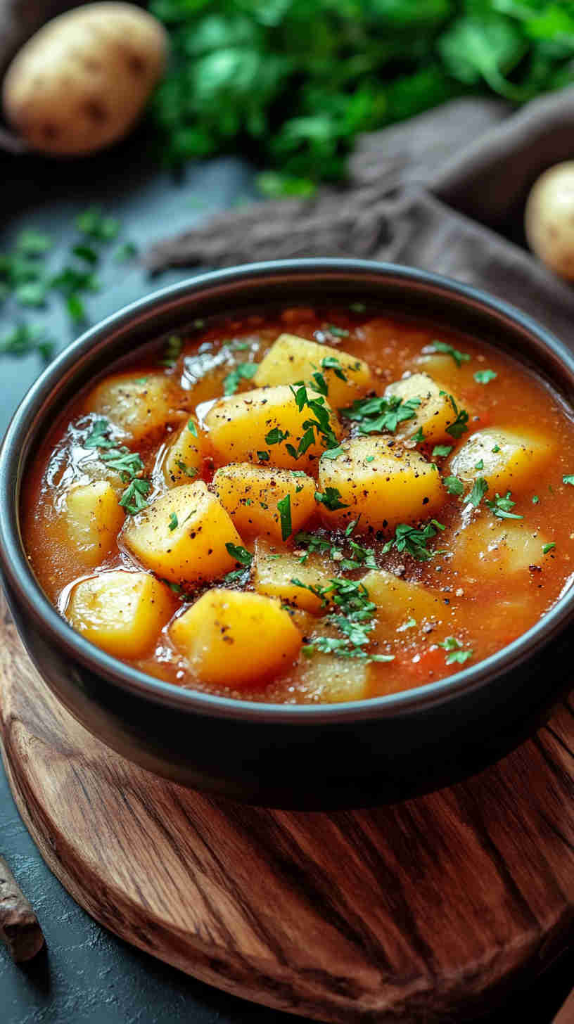 Five-Ingredient Comforting Potato Soup