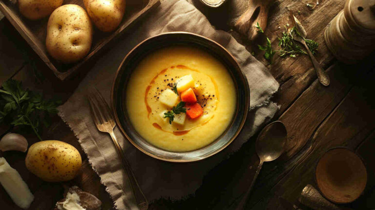 Five-Ingredient Comforting Potato Soup