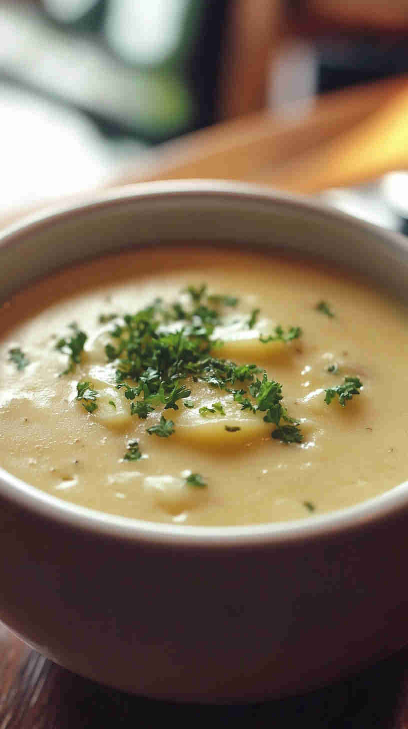 Five-Ingredient Crockpot Potato Chowder