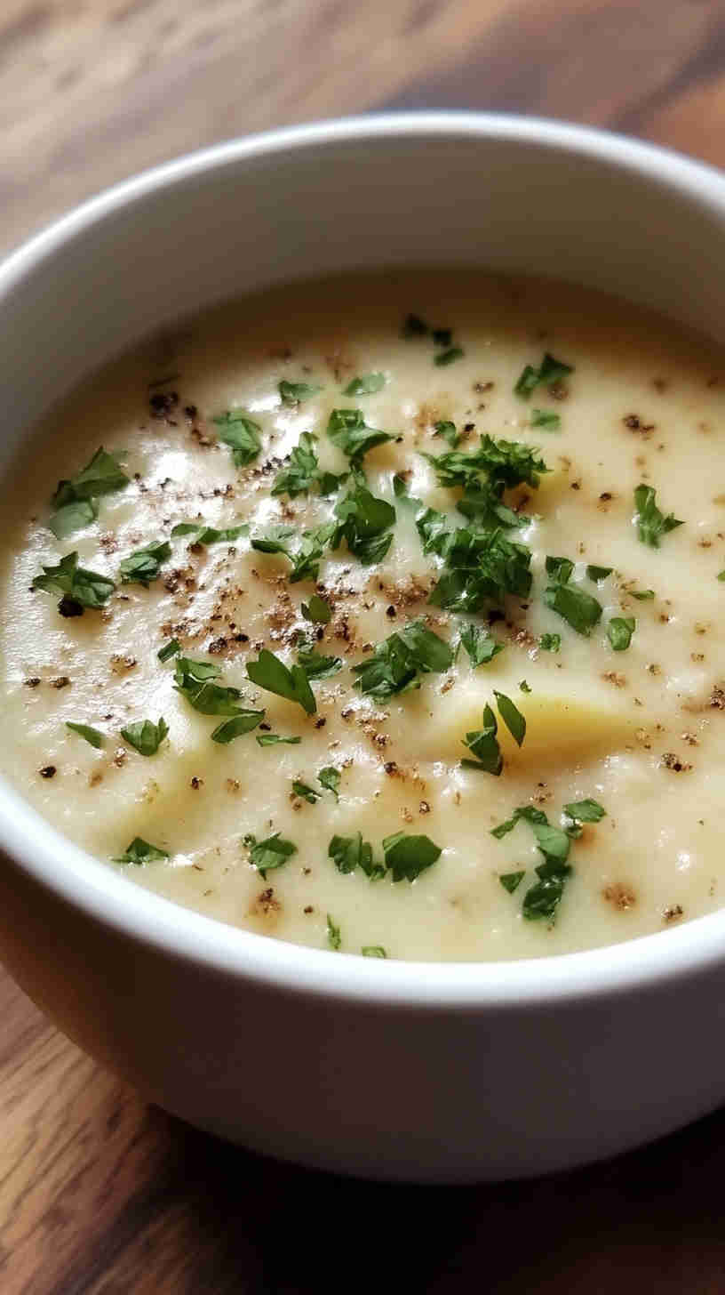Five-Ingredient Crockpot Potato Chowder