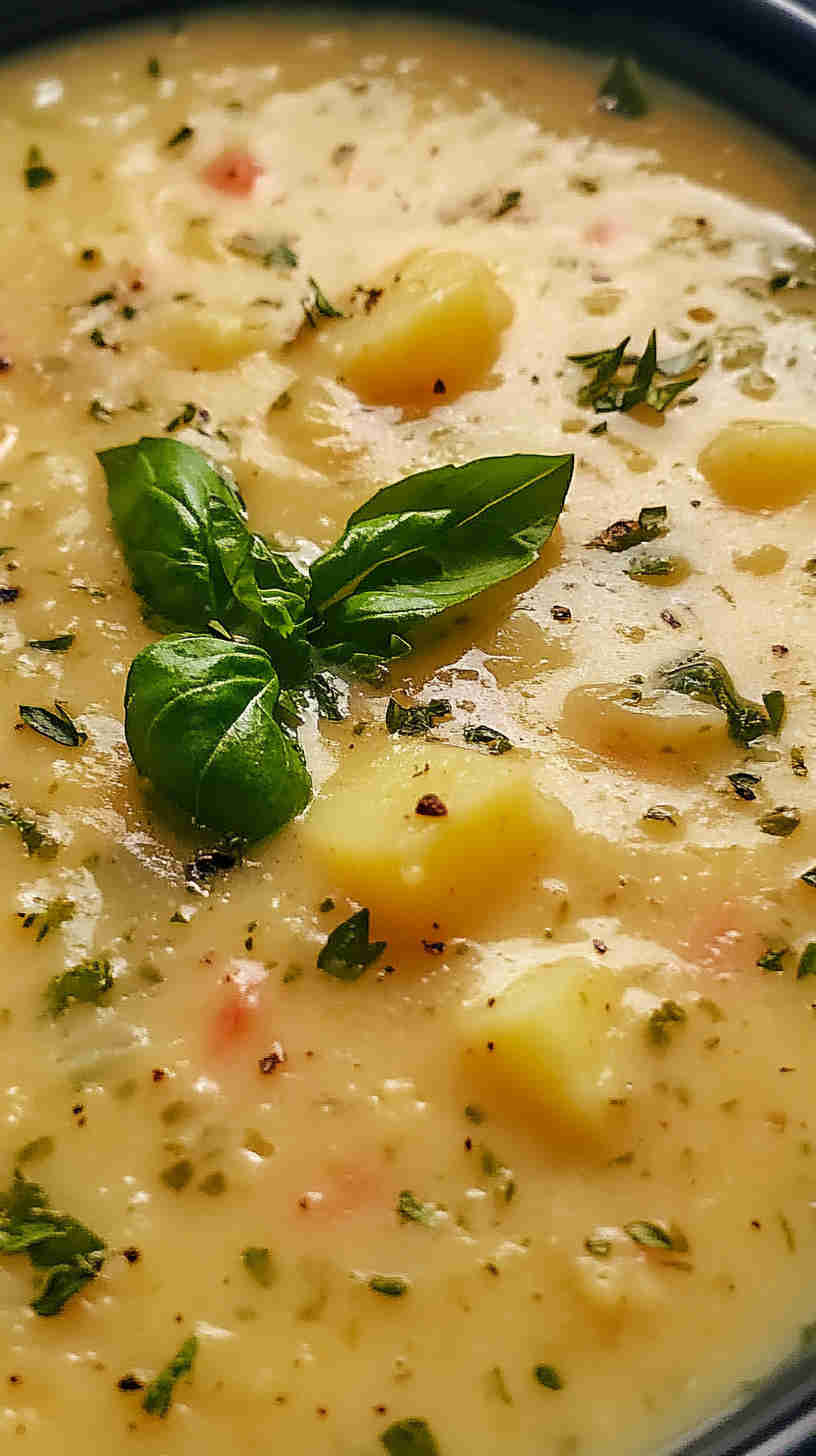 Five-Ingredient Crockpot Potato Chowder