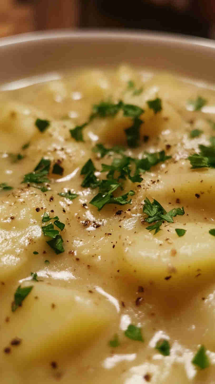 Five-Ingredient Crockpot Potato Chowder