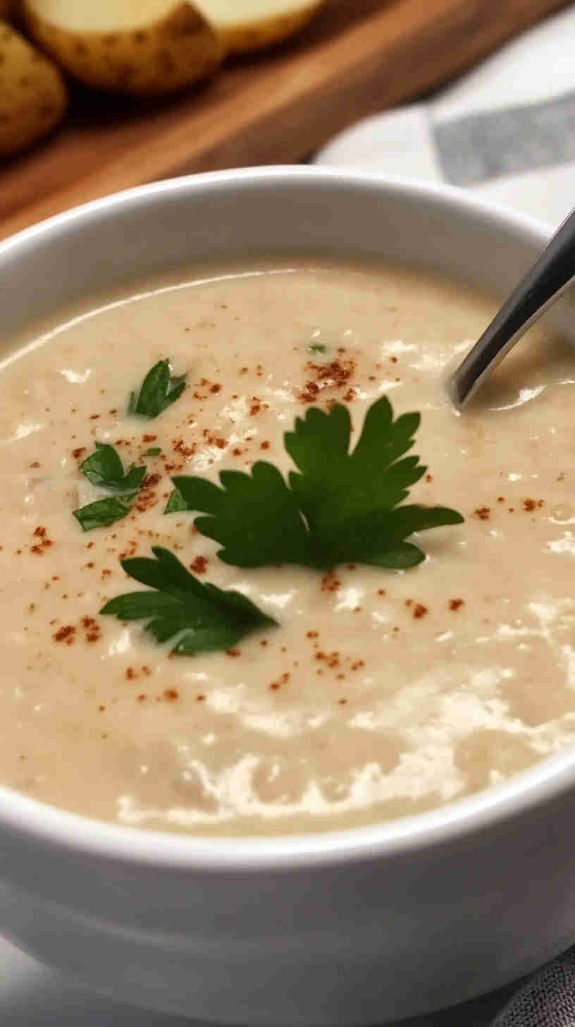 Five-Ingredient Crockpot Potato Chowder