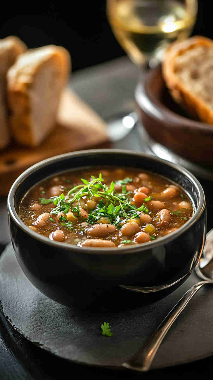 Flavorful 15 Bean Soup for the Slow Cooker
