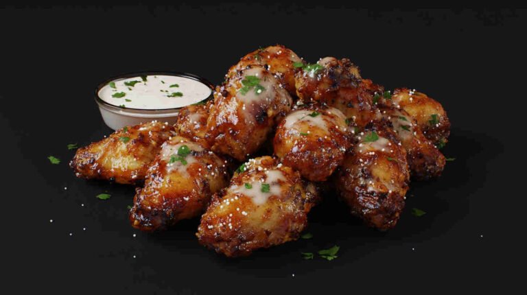 Garlic Parmesan Chicken Wings