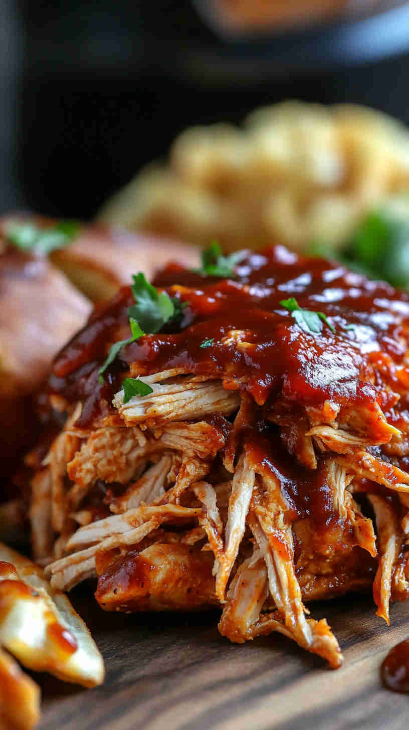 Grilled BBQ Pulled Chicken Wraps