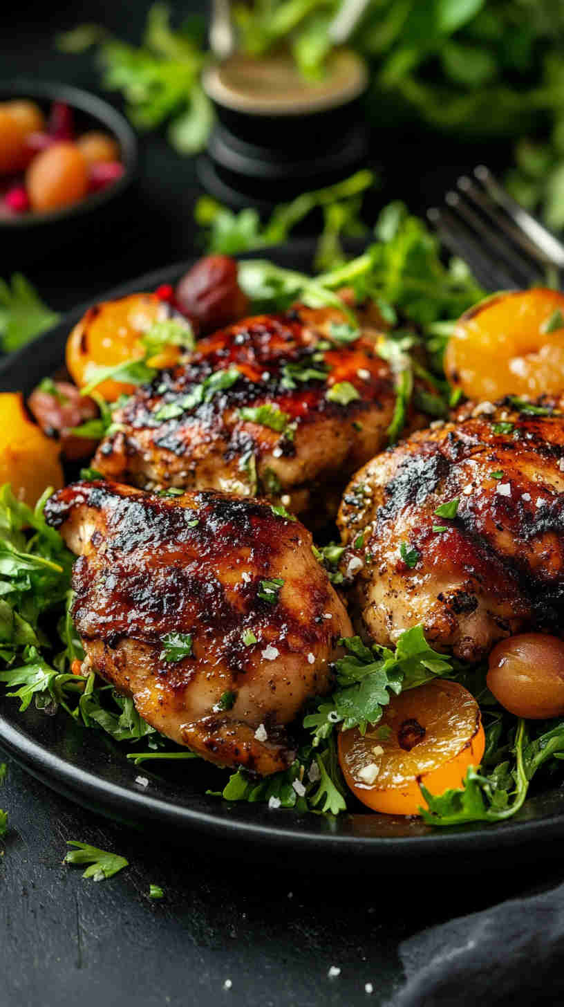 Healthy Slow Cooker Apricot Chicken with a Zesty Twist