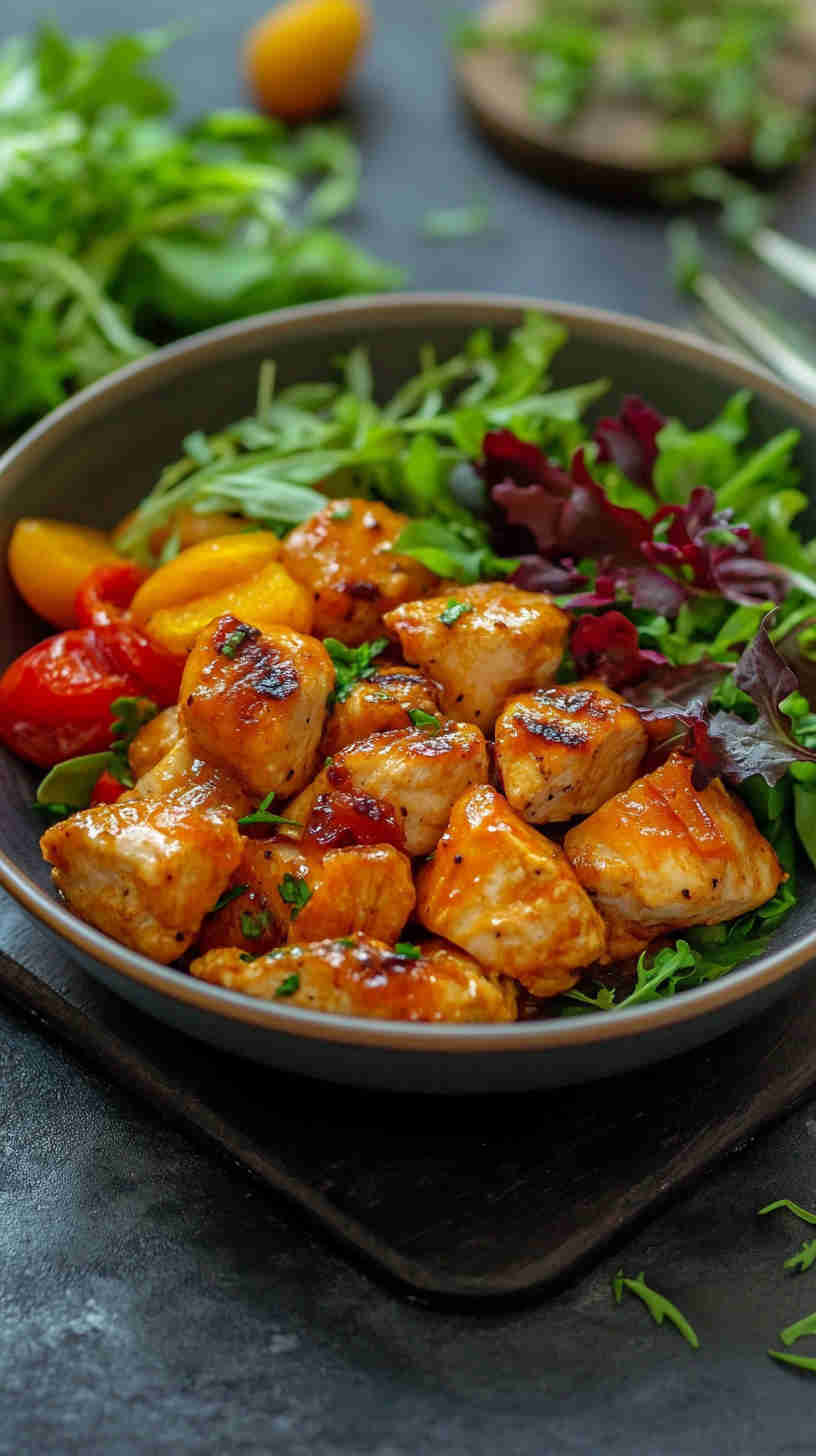Healthy Slow Cooker Apricot Chicken with a Zesty Twist