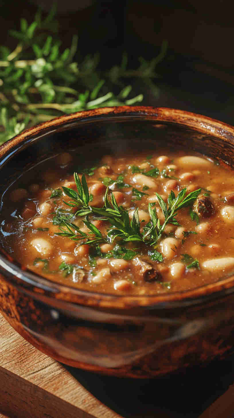Hearty 15 Bean Soup in the Crock Pot