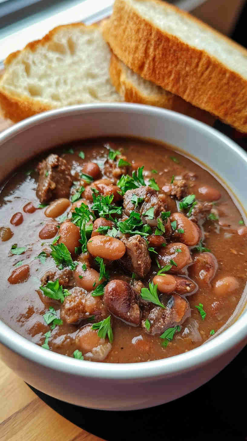 Hearty 15 Bean Soup in the Crock Pot