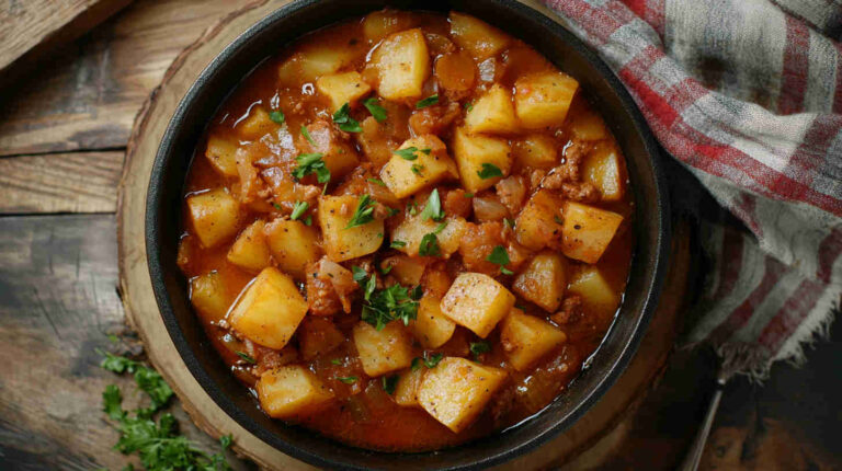 Hearty 5-Ingredient Crockpot Potato Delight