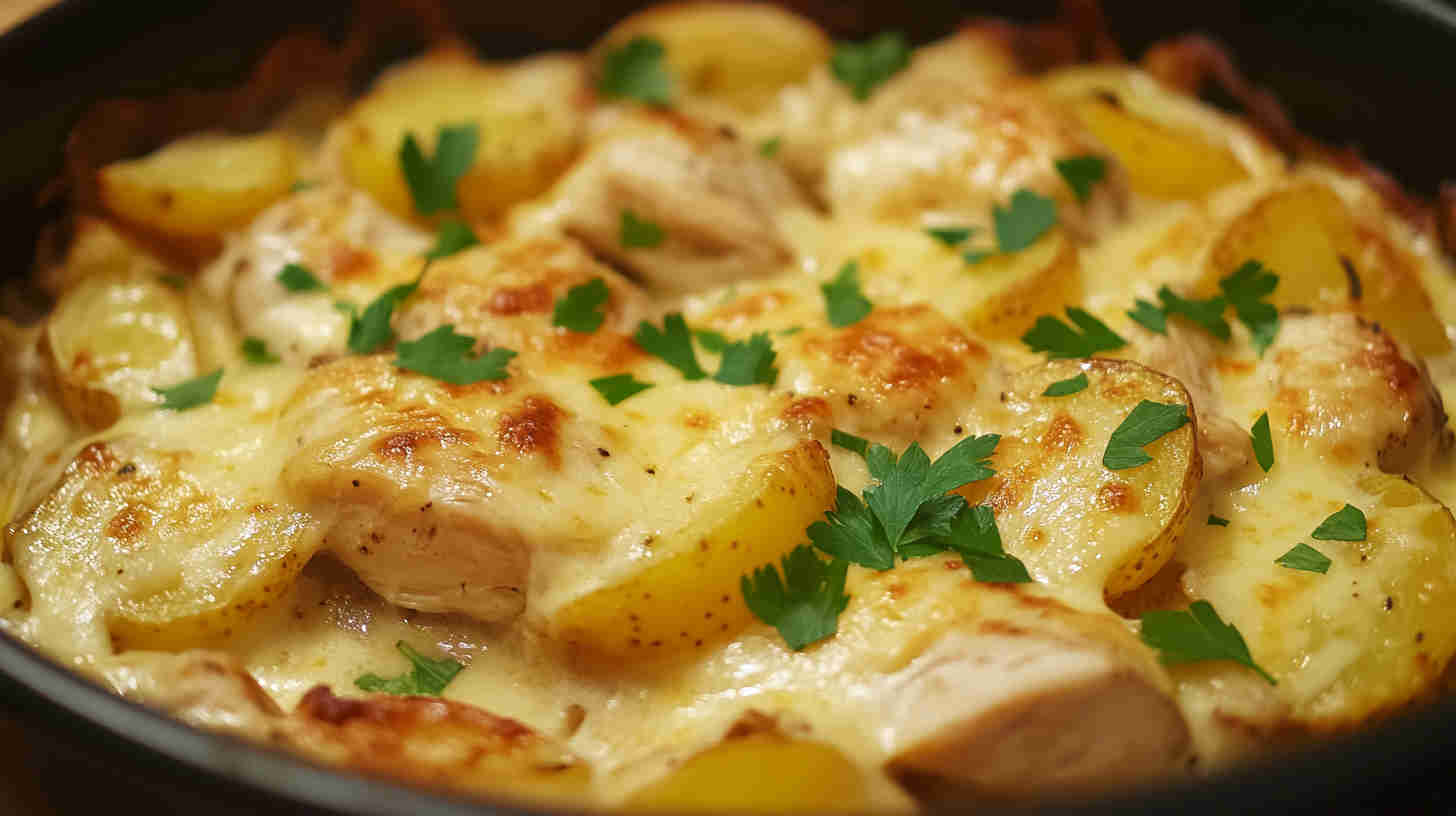 Hearty Chicken and Potato Casserole