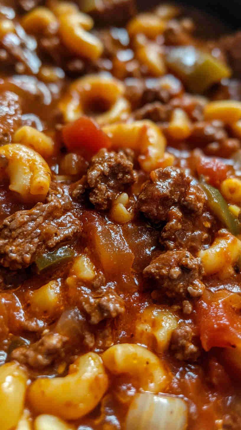 Hearty Slow Cooker Beef Goulash