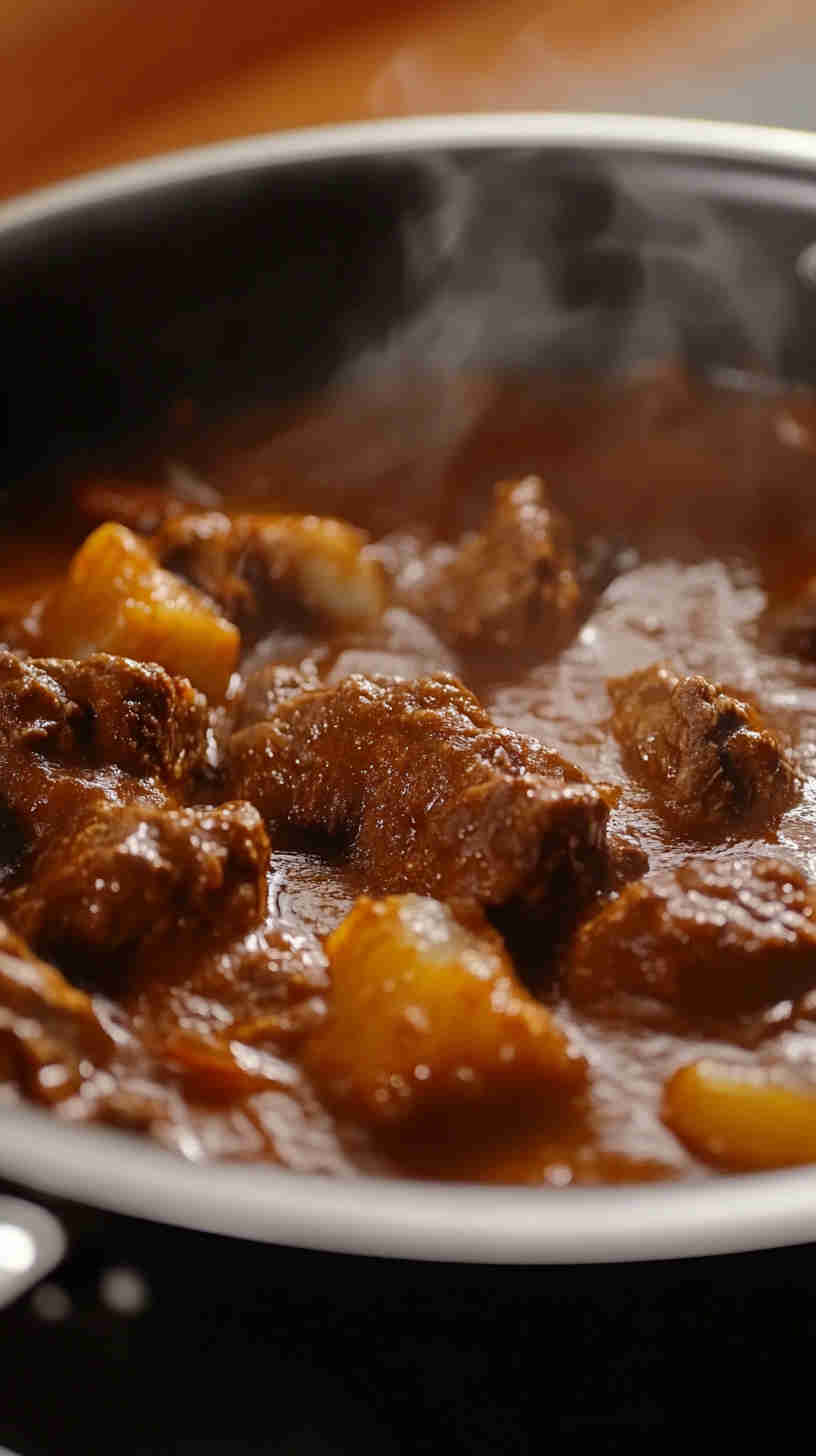 Hearty Slow Cooker Beef Goulash