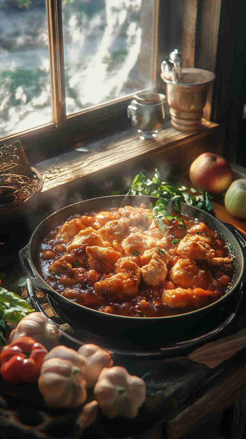 Hearty and Delicious Slow Cooker Chicken Casserole