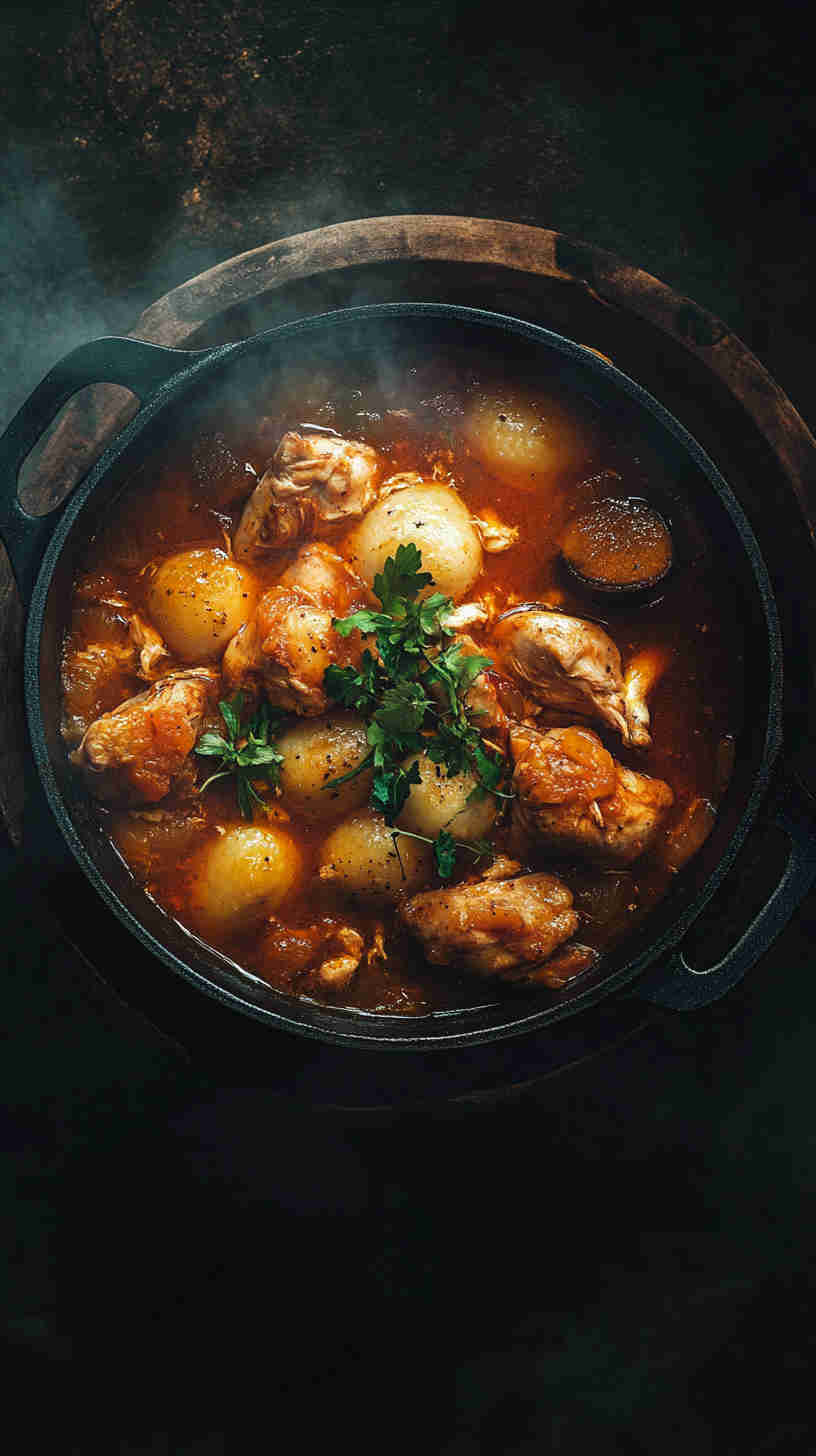Hearty and Delicious Slow Cooker Chicken Casserole