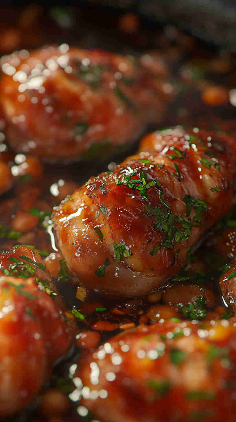 Honey Garlic Slow Cooker Chicken Breast