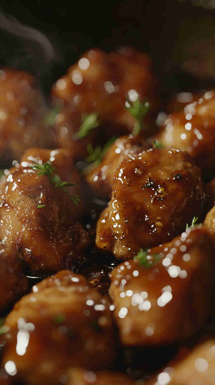 Honey Garlic Slow Cooker Chicken Breast