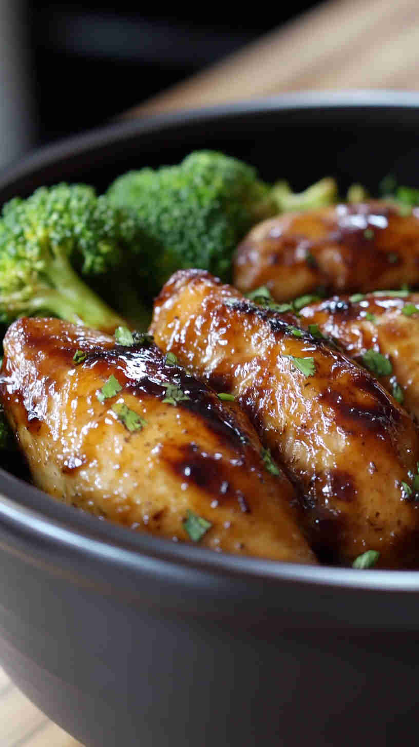 Honey Garlic Slow Cooker Chicken