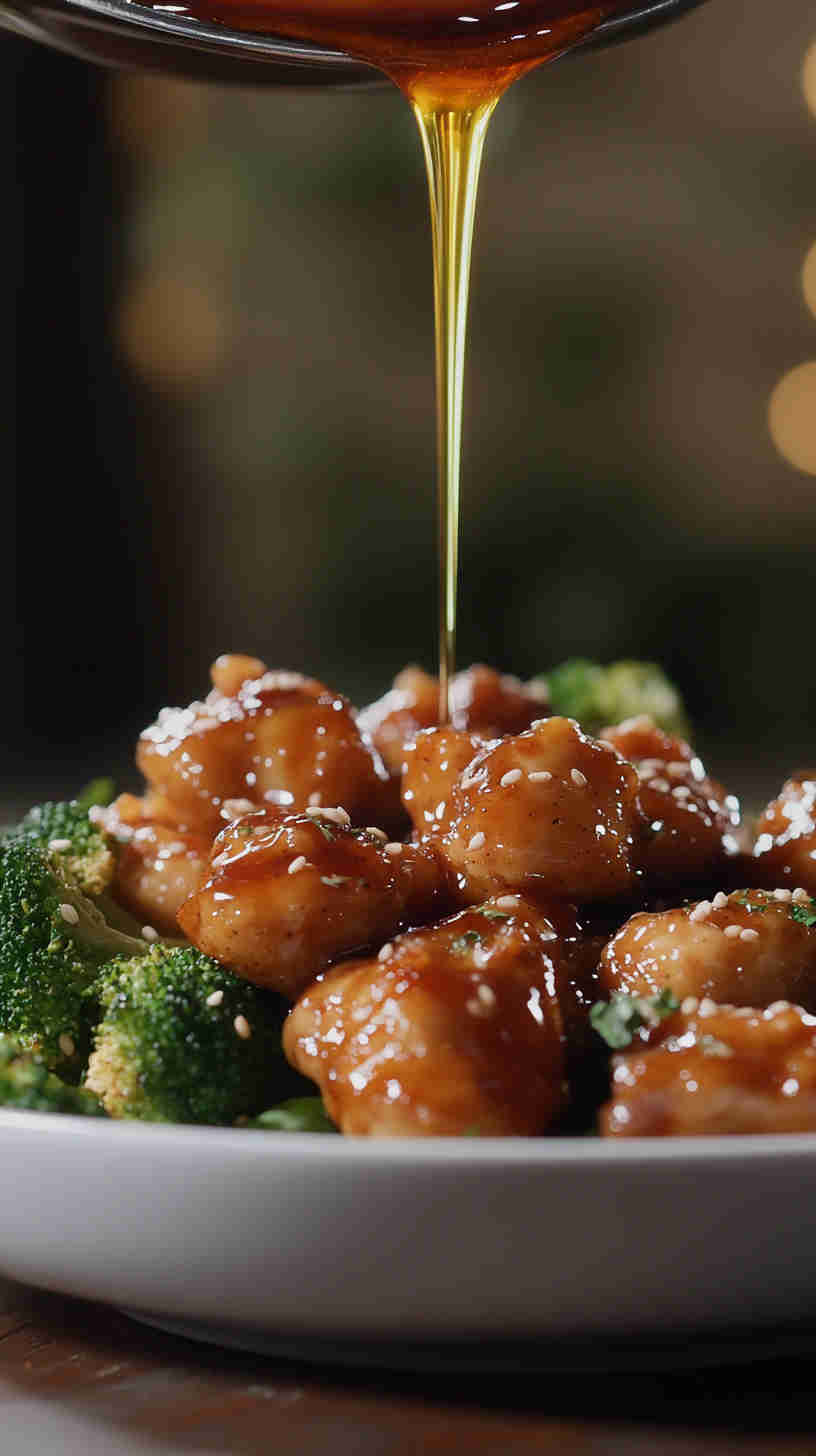 Honey Garlic Slow Cooker Chicken