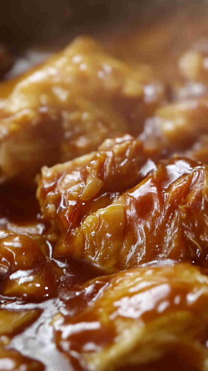 Honey Garlic Slow Cooker Chicken