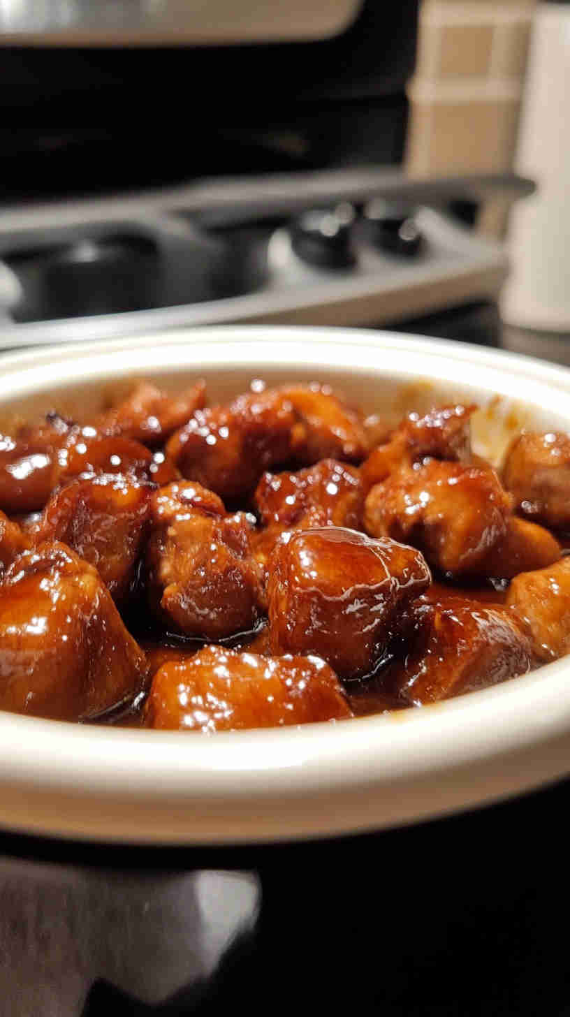 Honey Garlic Slow Cooker Chicken