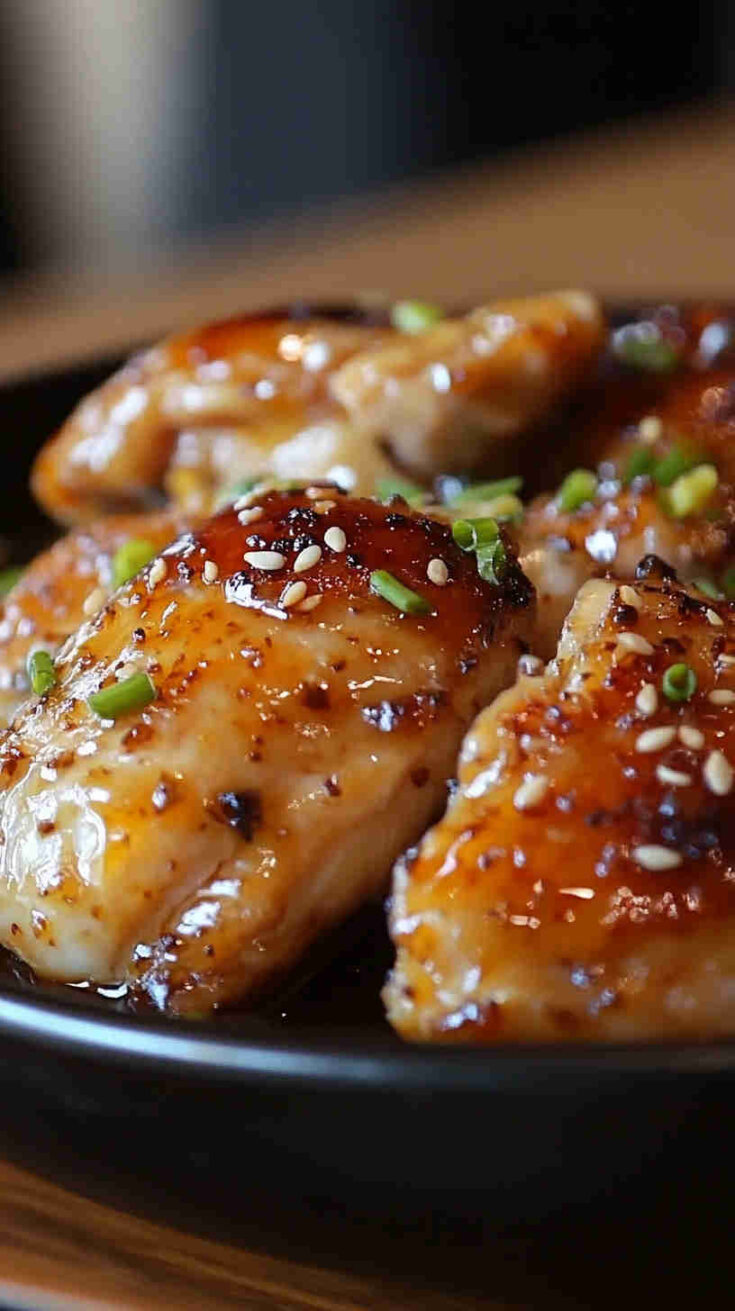 Honey Garlic Slow Cooker Chicken