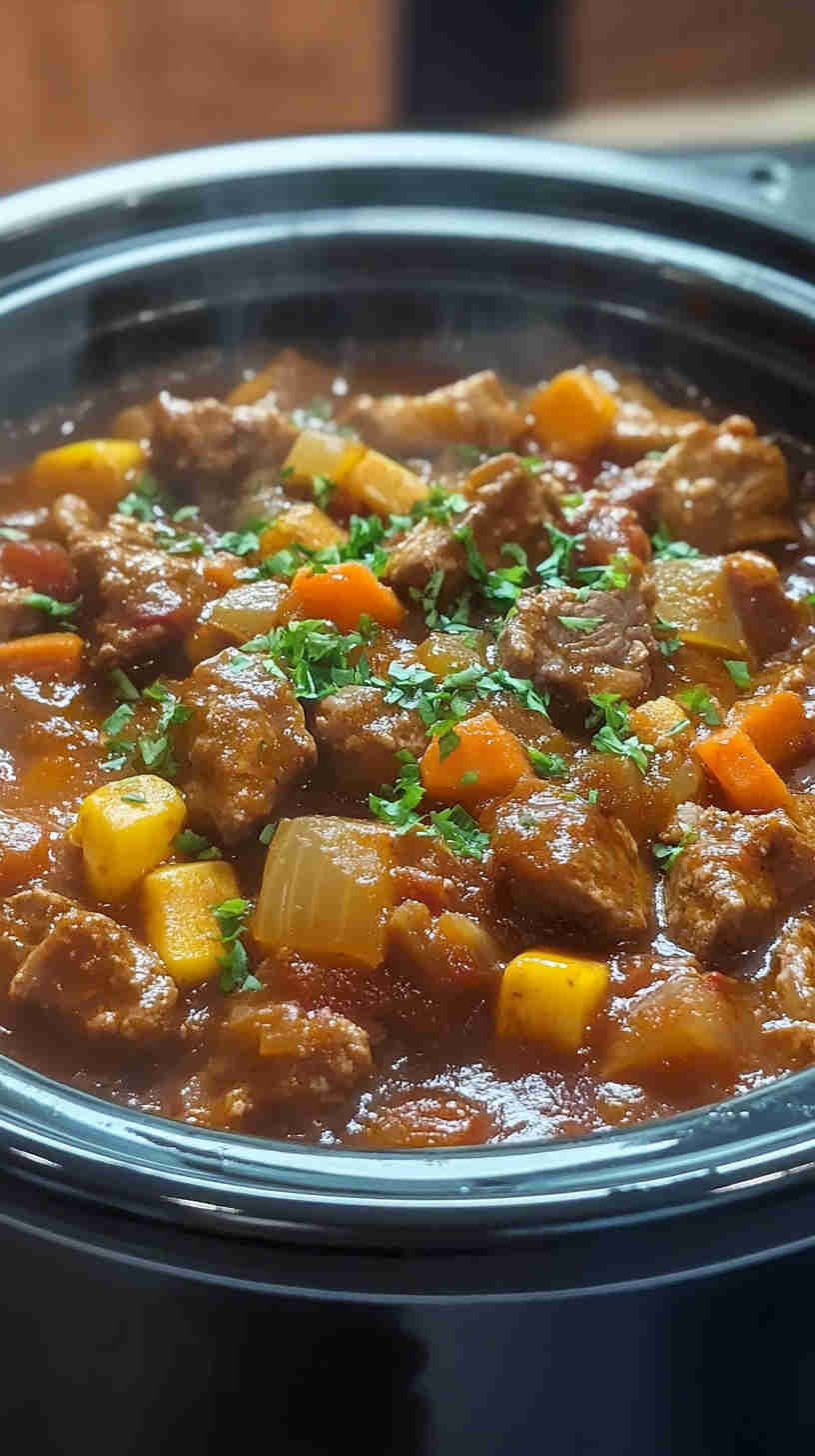 Hungarian-Style Slow Cooker Goulash