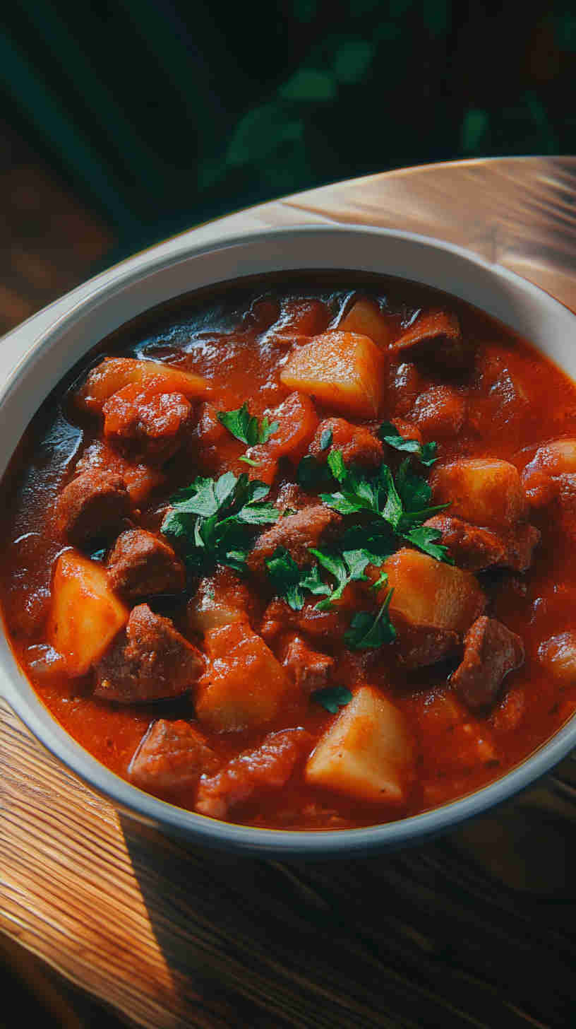 Hungarian-Style Slow Cooker Goulash