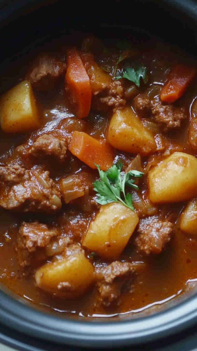 Hungarian-Style Slow Cooker Goulash
