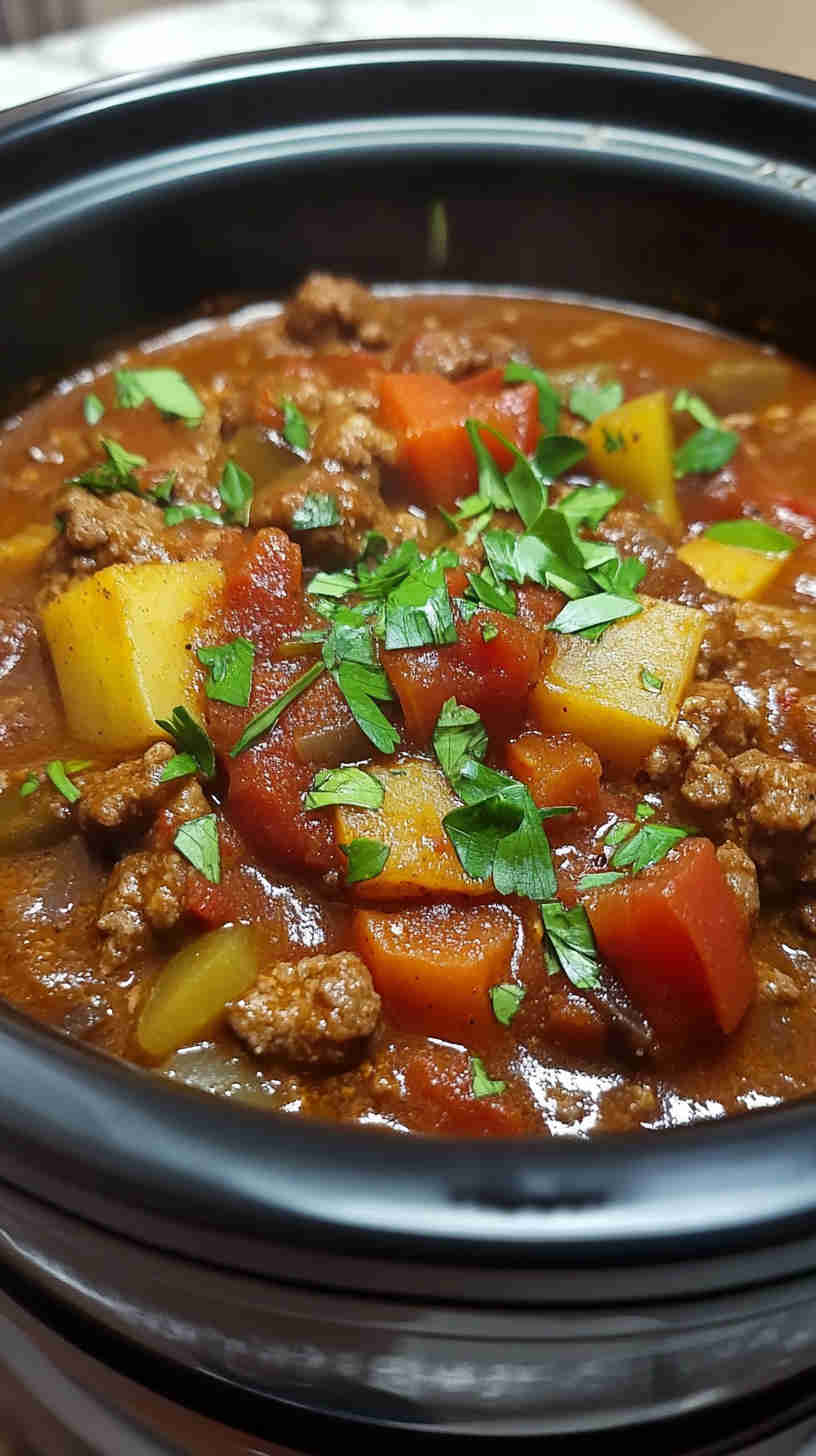 Hungarian-Style Slow Cooker Goulash