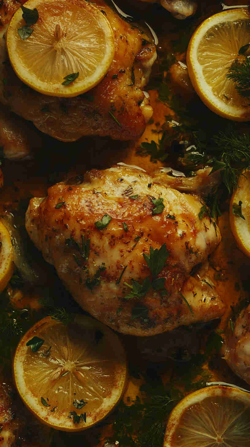 Juicy Slow Cooker Lemon Herb Chicken Breast