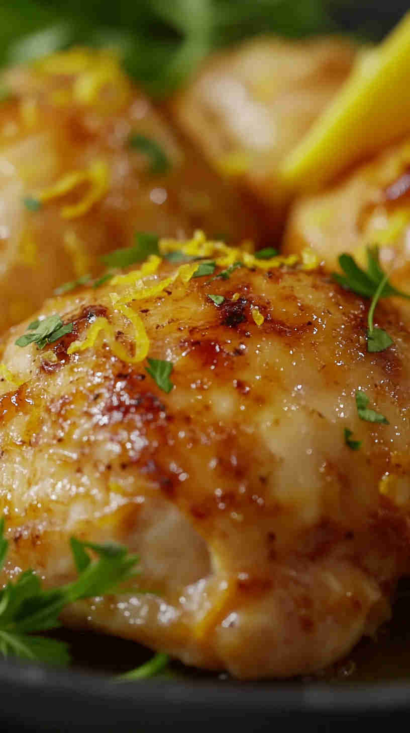 Juicy Slow Cooker Lemon Herb Chicken Breast