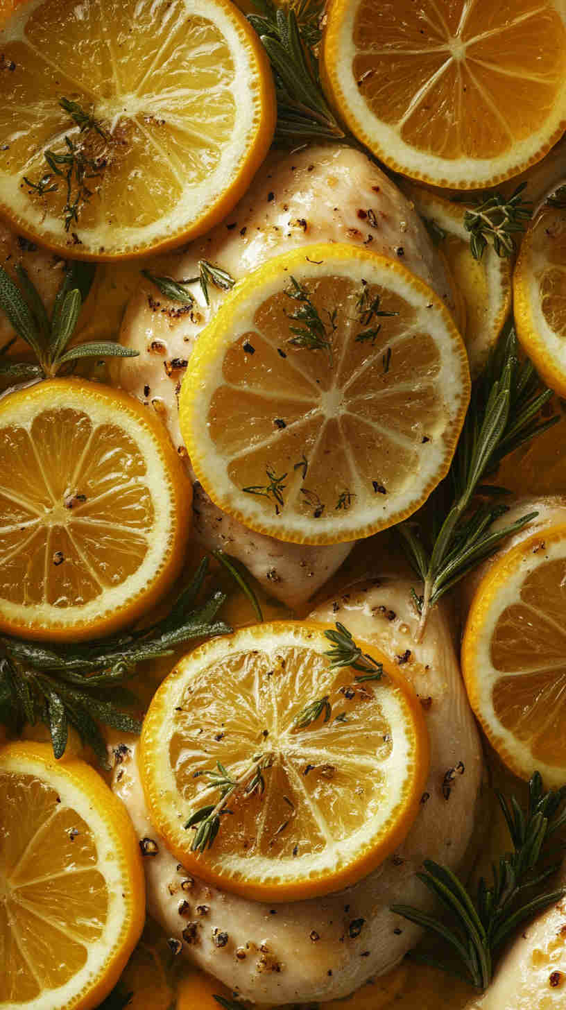 Juicy Slow Cooker Lemon Herb Chicken Breast